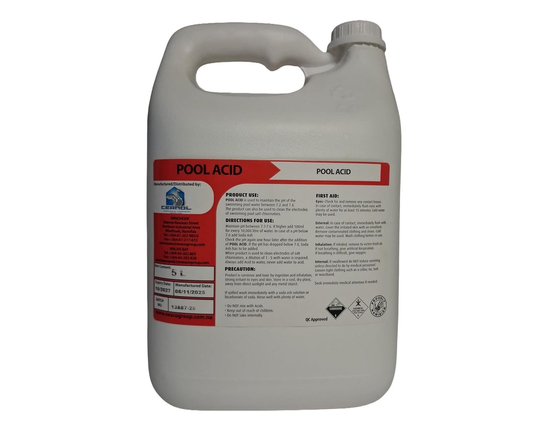 Pool Acid pack