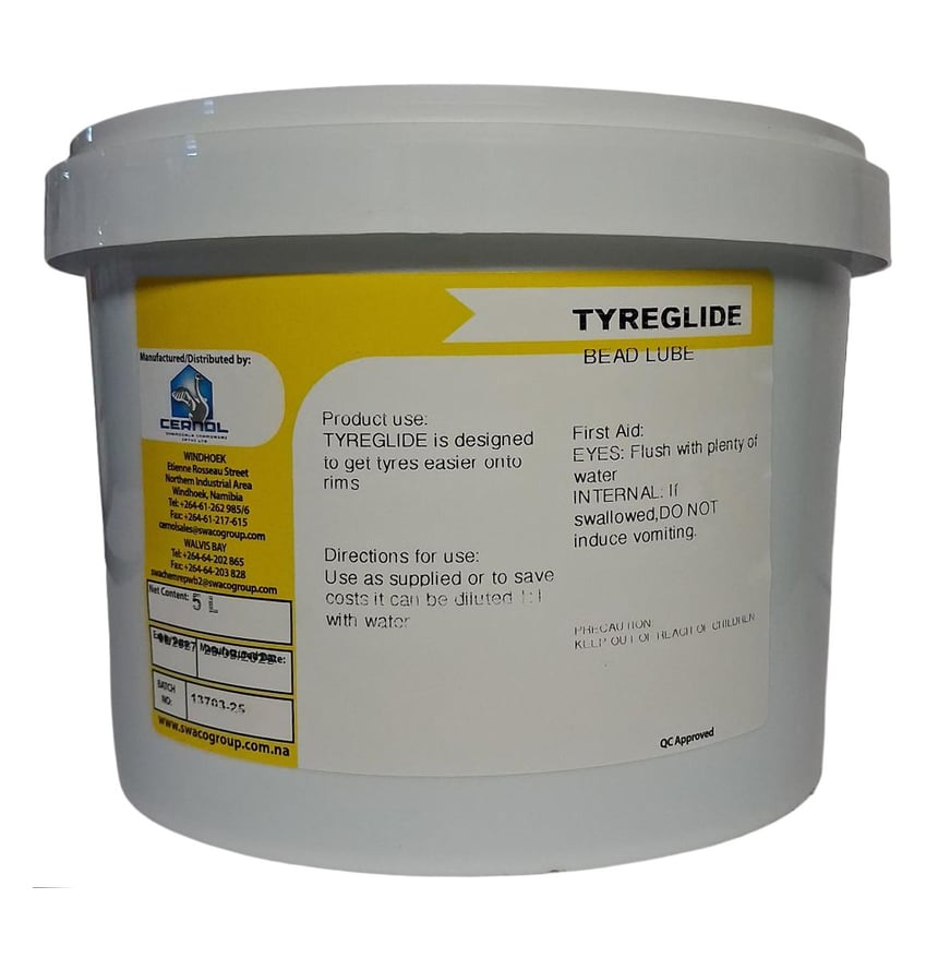 Tyreglide pack manufactured by Cernol